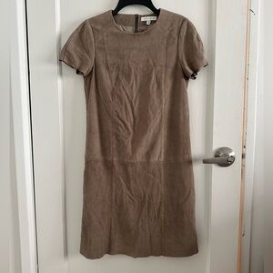 Judith & Charles Lambs Suede Mini Dress